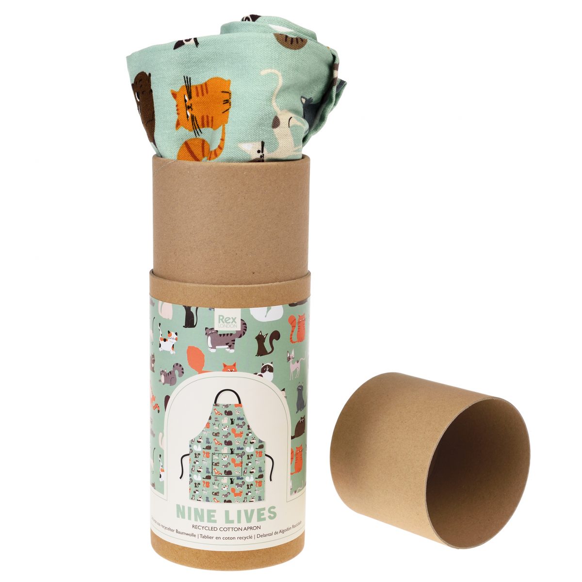 cat apron gift packaging