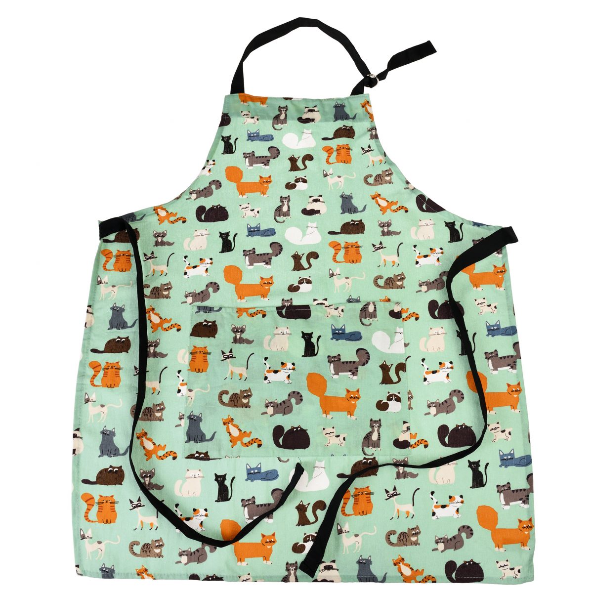 green cat apron