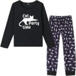 black cat pyjamas