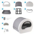 contents of uv light cat litter tray