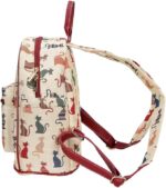 side view cat print day pack