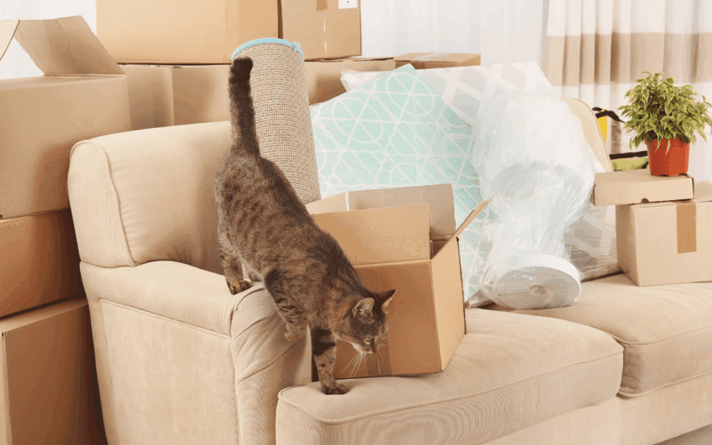 moving house with a cat