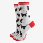Christmas Cats Bamboo Socks