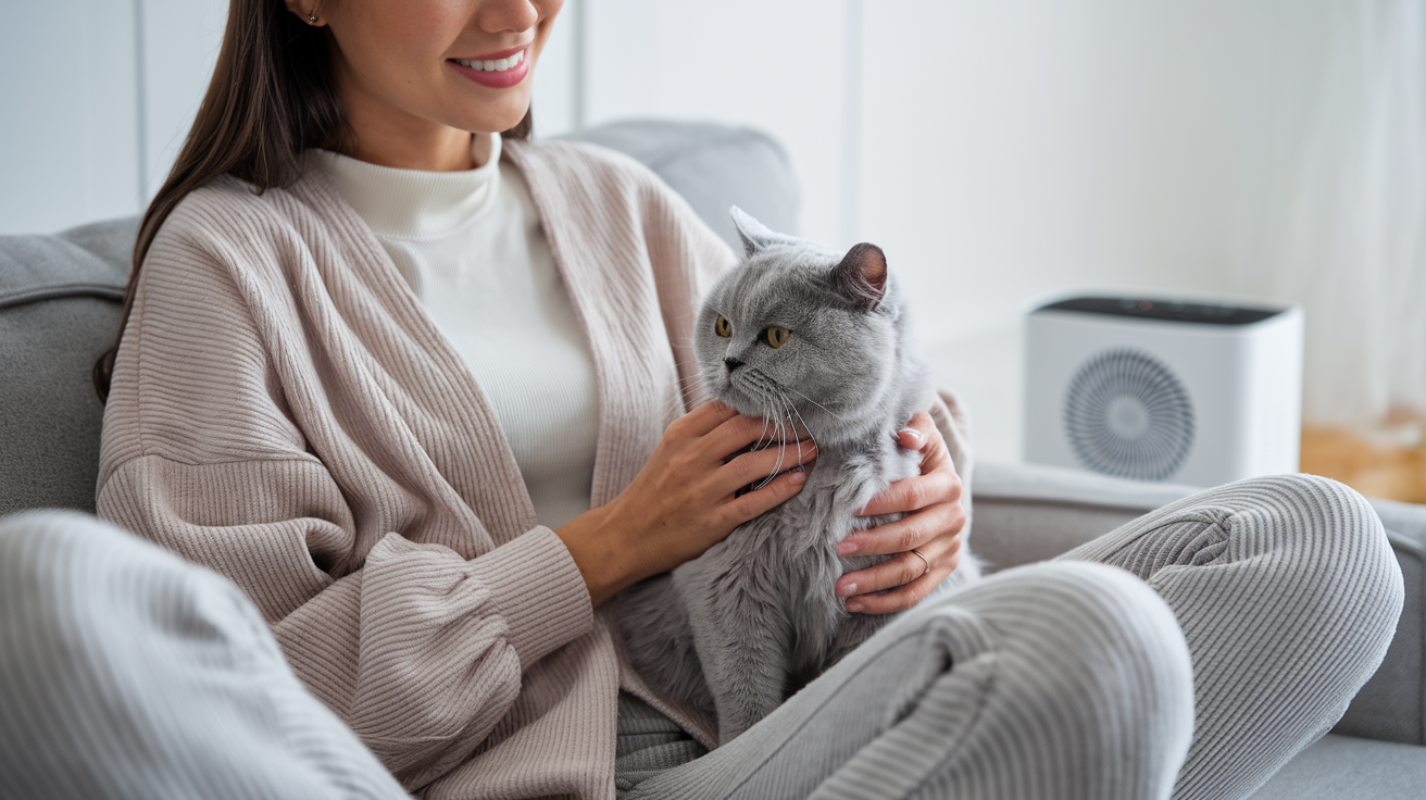 Living Comfortably with a British Shorthair Despite Allergies