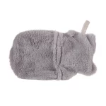 grey cat hot water bottle