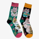 Japanese Lucky Cat Socks