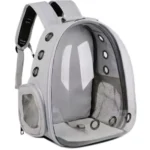 grey space capsule cat carrier