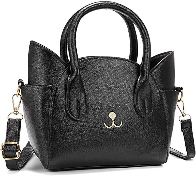 black cat handbag