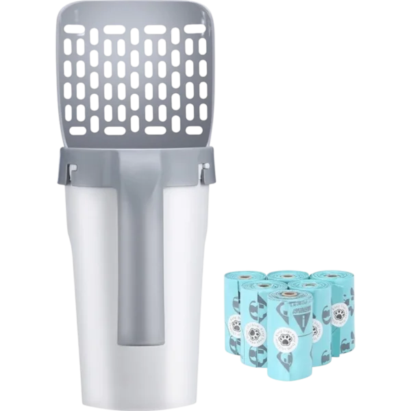 cat litter scoop with bag