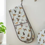 double cat oven gloves