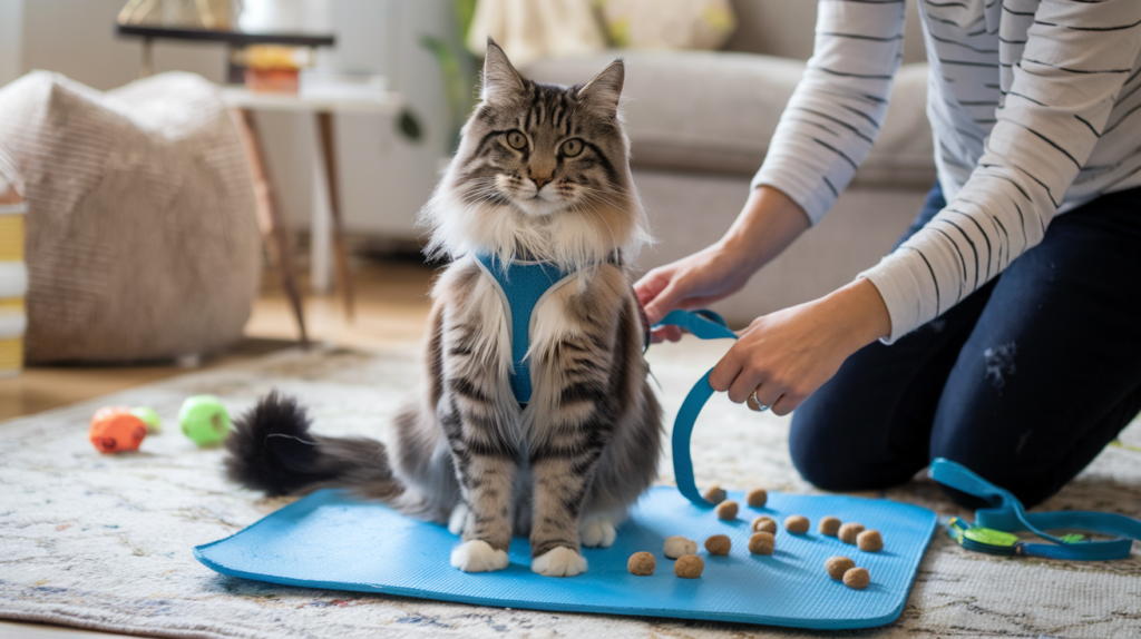 training a maine coon cat