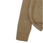knitted cat jumper zoomed in arm