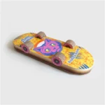 bottom of cat scratcher skateboard