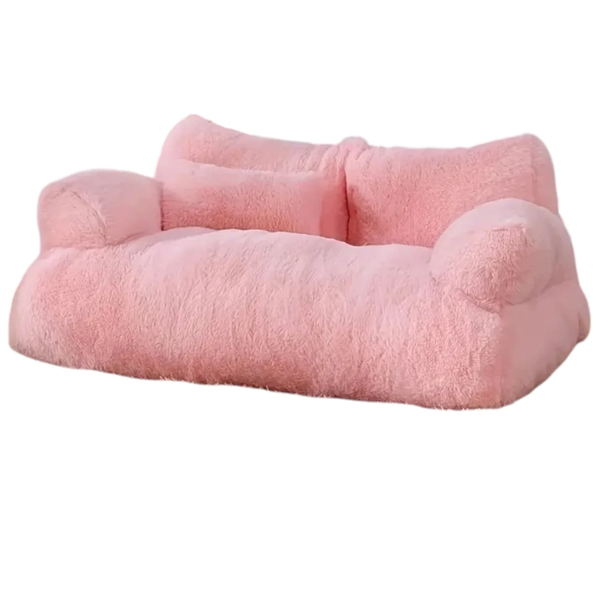 pink sofa cat bed